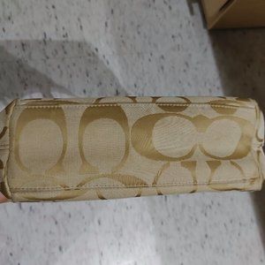 Coach Beige Shoulder Bag